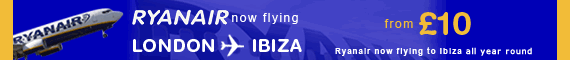 Ryanair now fly to Ibiza and Ibiza Yoga Ltd is open for Winter